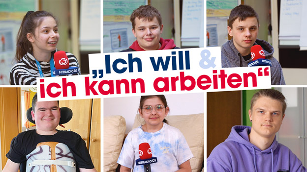 Eine Collage von mehreren Personen