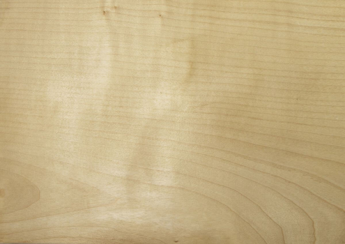 Foto der Oberfläche eines gewachsten Holzbodens aus Ahorn
