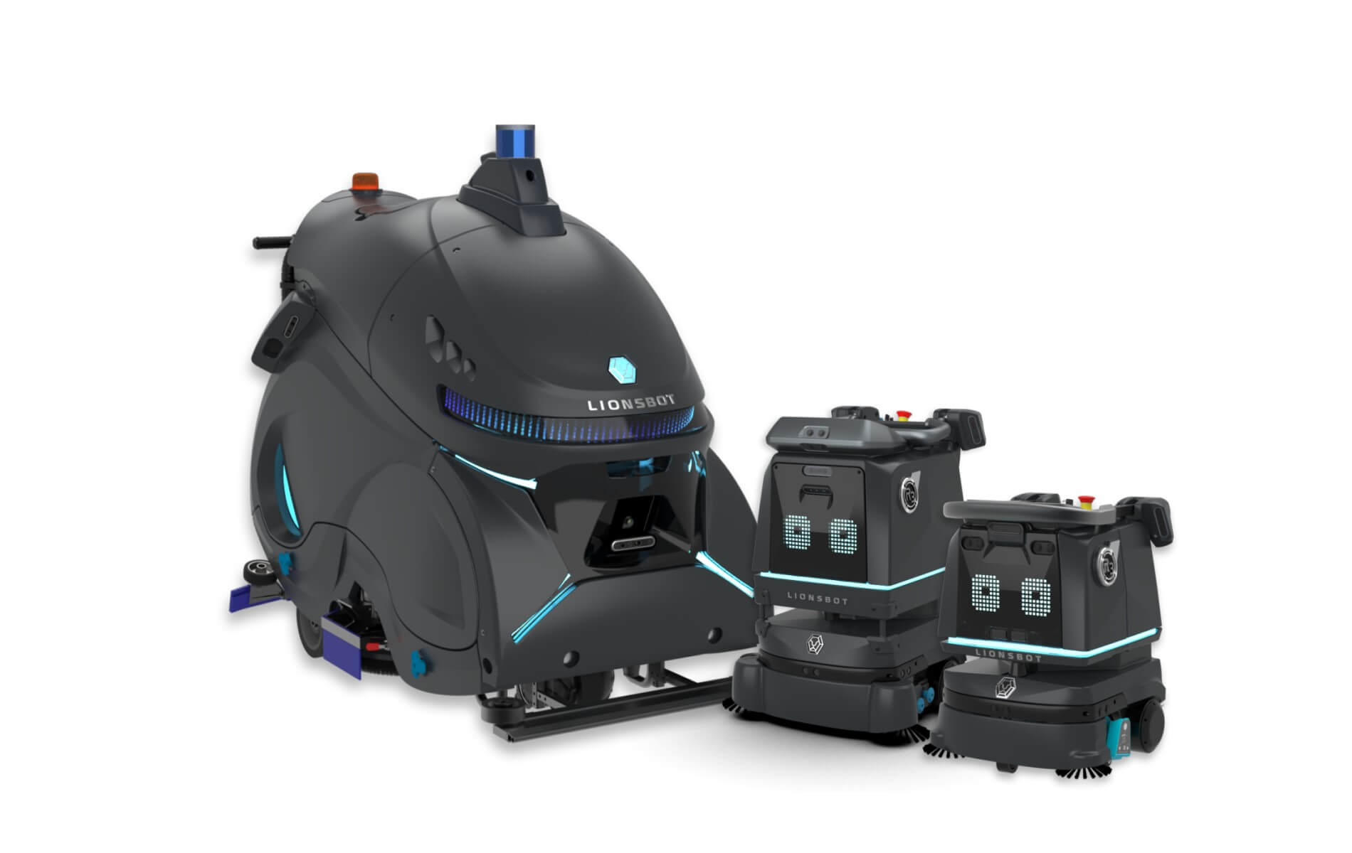 Mehrere Reinigungsroboter